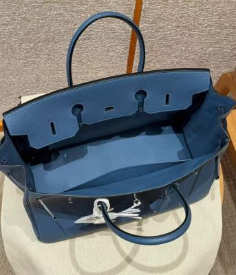 wholesale quality hermes birkin 40 togo blue agate phw